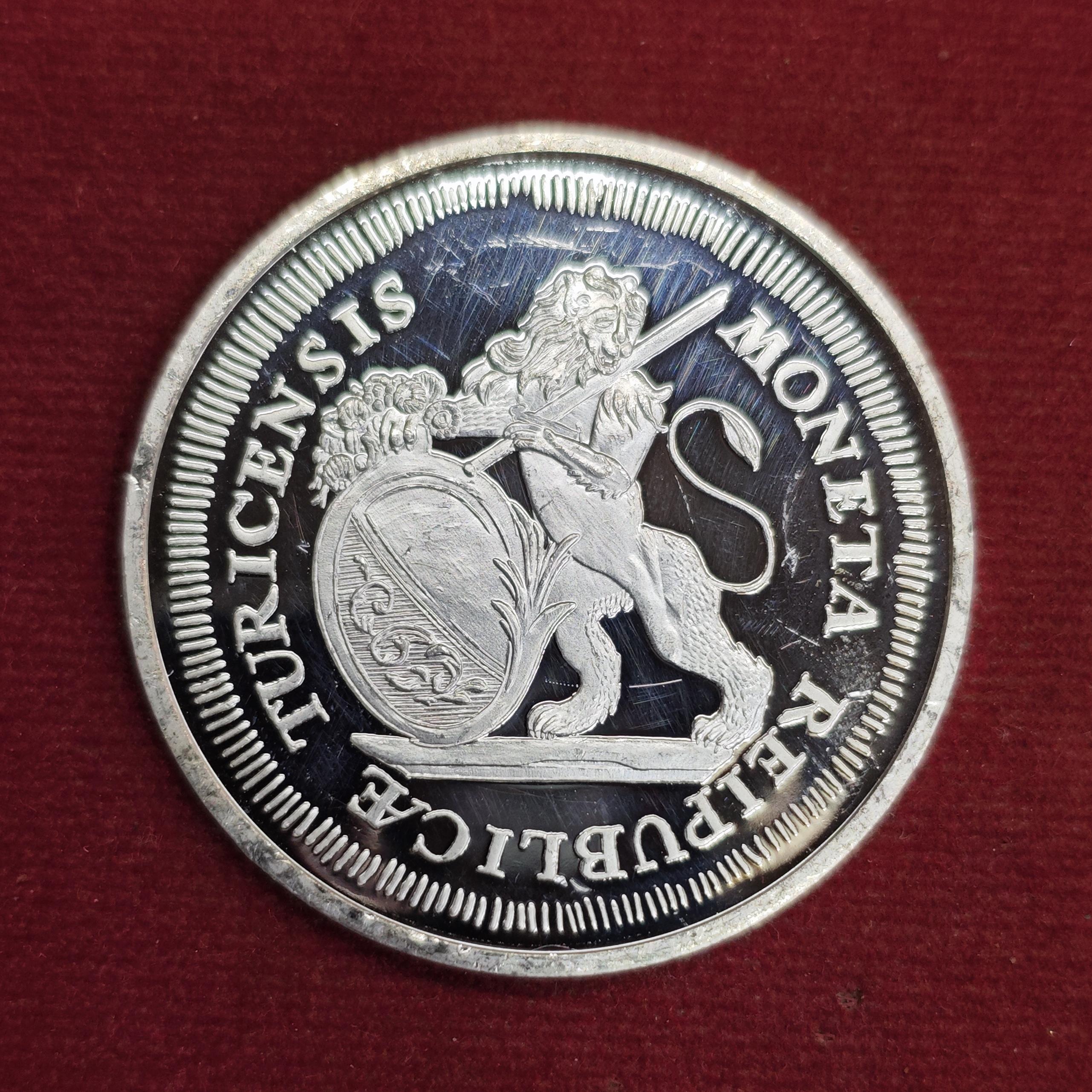 Republic of Venice “Justitia et Concordia 1773” Commemorative Medallion – Lion of St. Mark (40mm)