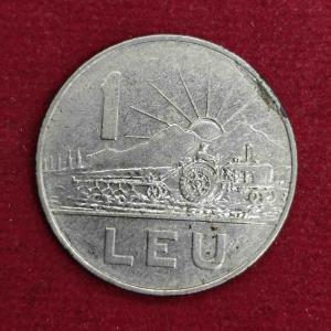 Romania 1 Leu 1966 Coin