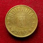 Romania 5 Bani Eagle without crown 2005 Coin