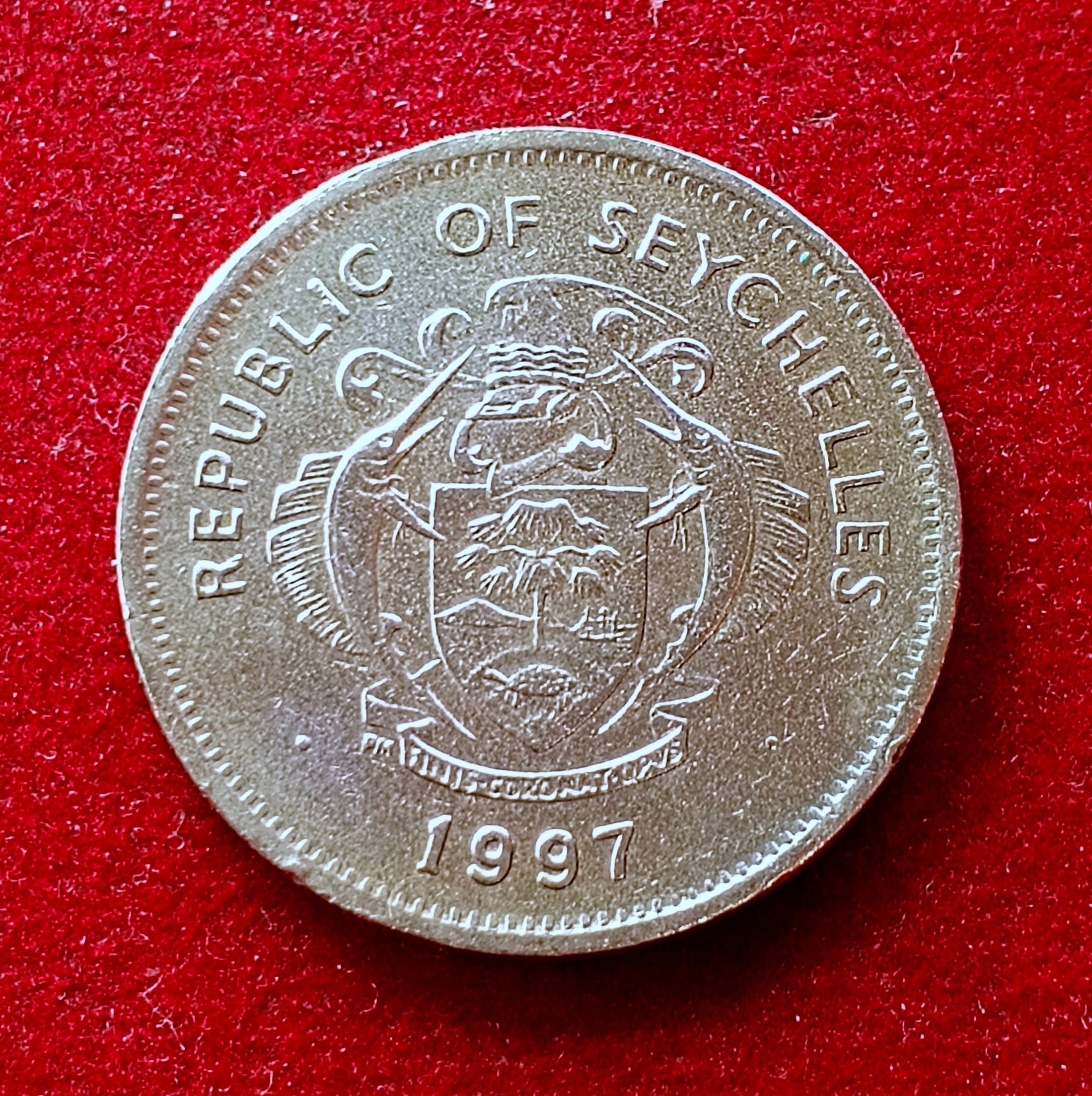 Seychelles 1 Rupee 1997 Coin