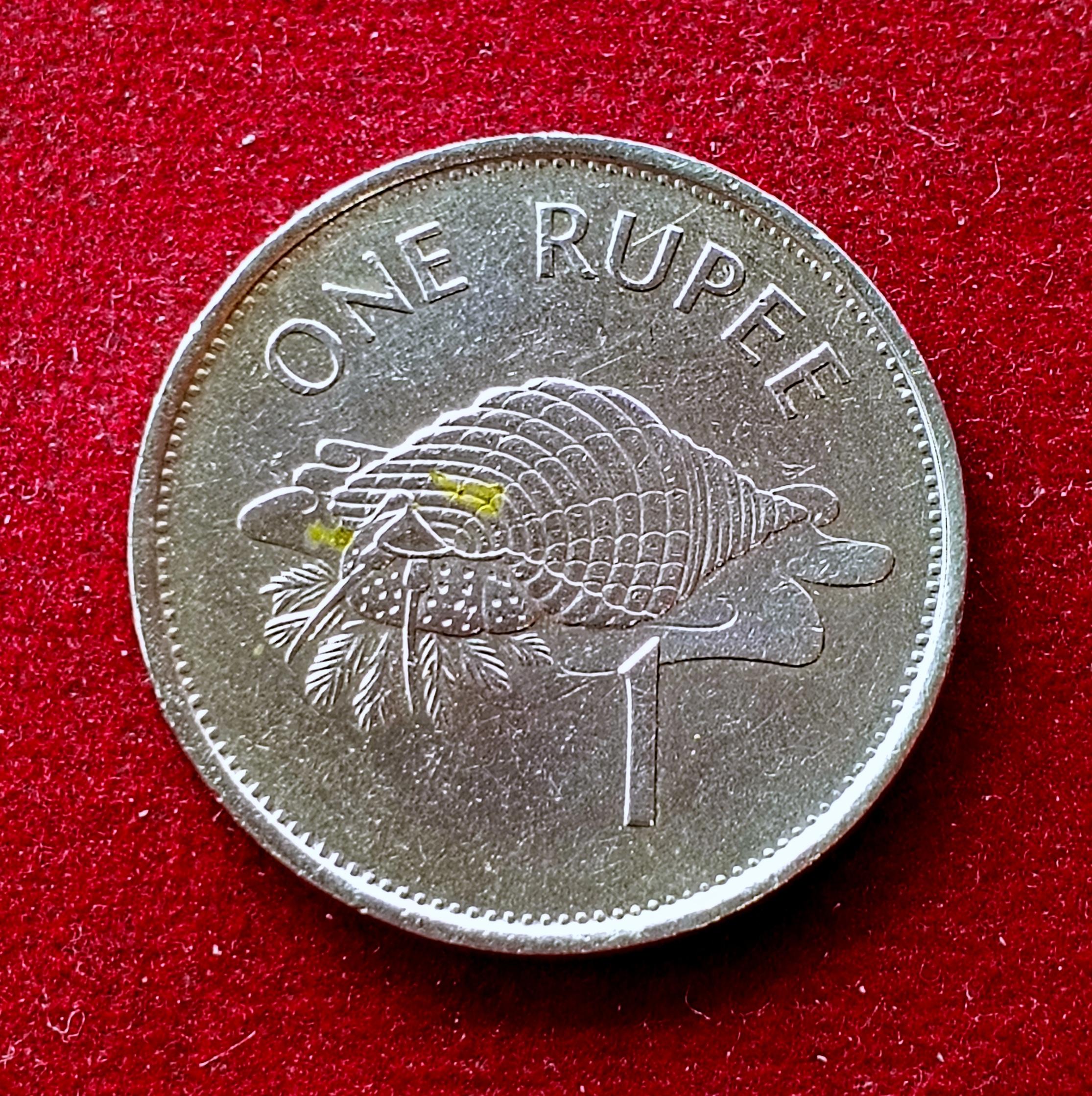 Seychelles 1 Rupee 1997 Coin