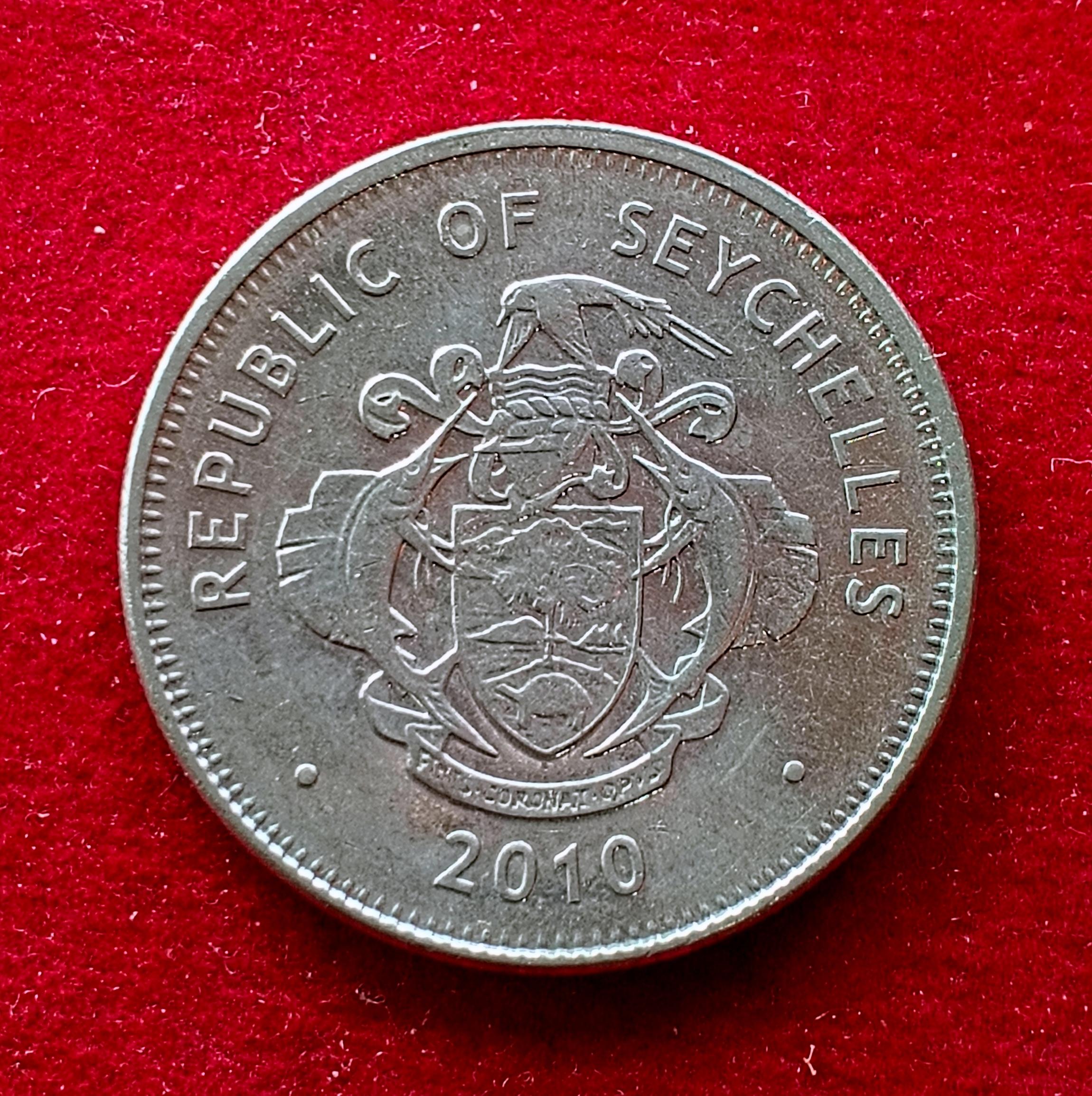 Seychelles 1 Rupee 2010 Coin