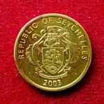 Seychelles 10 Cents 2003 Coin