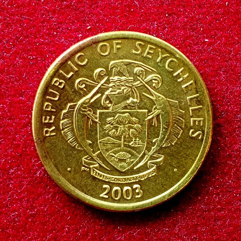 Seychelles 10 Cents 2003 Coin