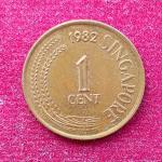 Singapore 1 Cent 1982 Coin