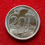 Singapore 20 Cents 2013 Coin