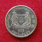 Singapore 20 Cents 2018 Coin