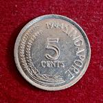 Singapore 5 Cents 1984 Coin
