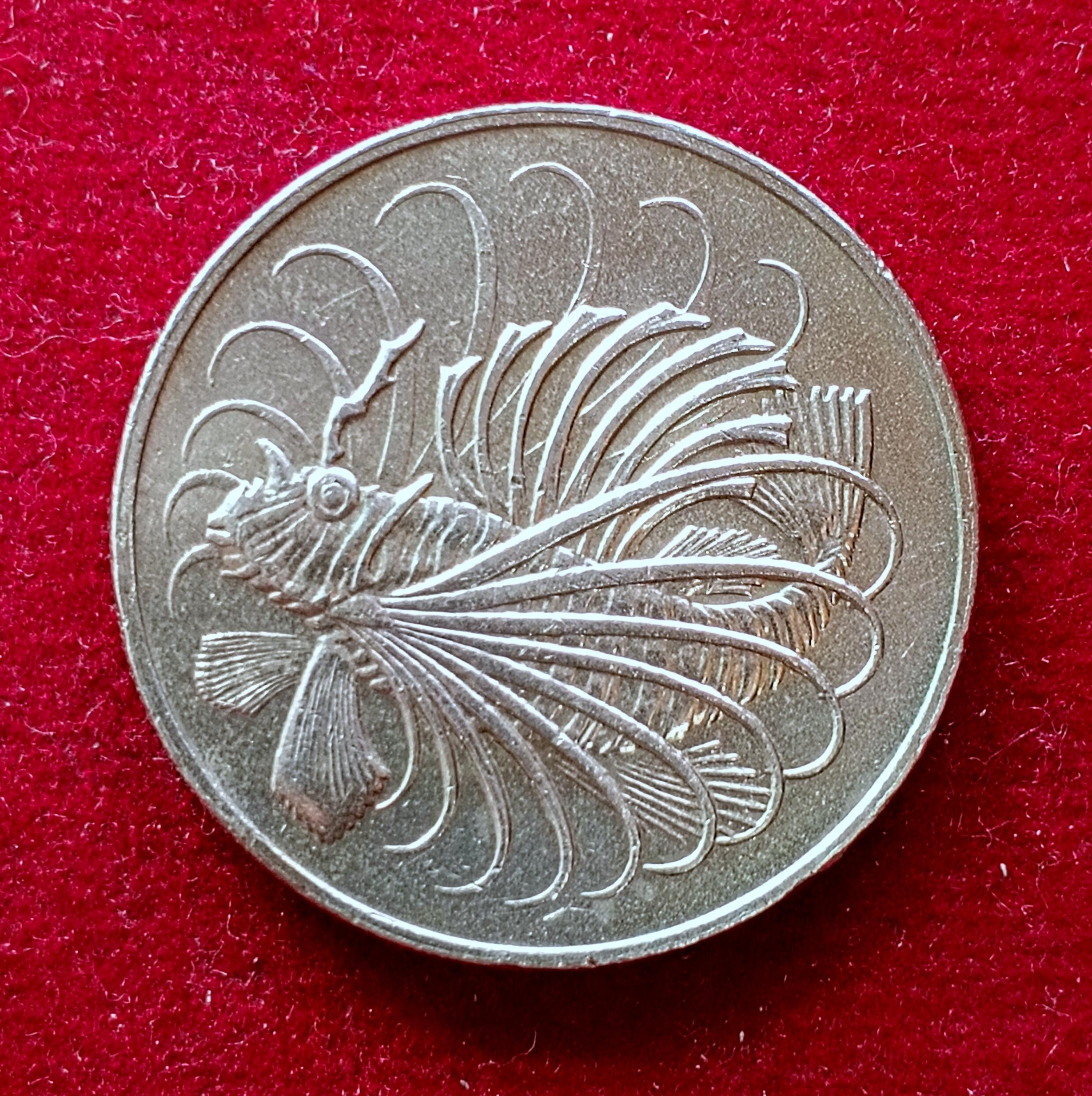 Singapore 50 Cents 1980 Coin