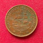 South Africa 1 Penny - George VI SUID AFRIKA - SOUTH AFRICA 1942 Coin