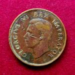 South Africa 1 Penny - George VI SUID AFRIKA - SOUTH AFRICA 1943 Coin