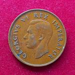 South Africa 1 Penny - George VI SUID AFRIKA - SOUTH AFRICA 1942 Coin