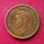 South Africa 1 Penny - George VI SUID AFRIKA - SOUTH AFRICA 1948 Coin
