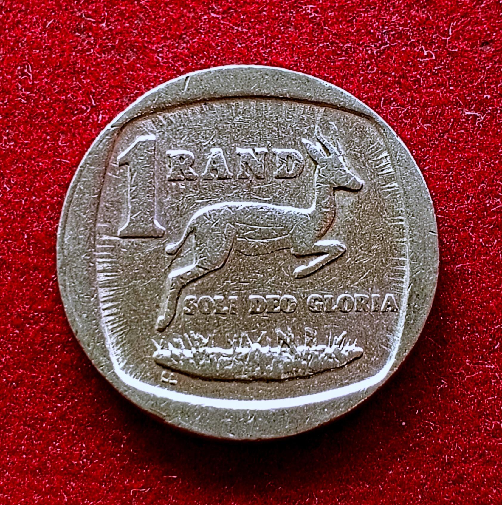 South Africa 1 Rand 1991 Coin