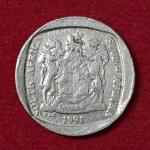 South Africa 1 Rand 1991 Coin