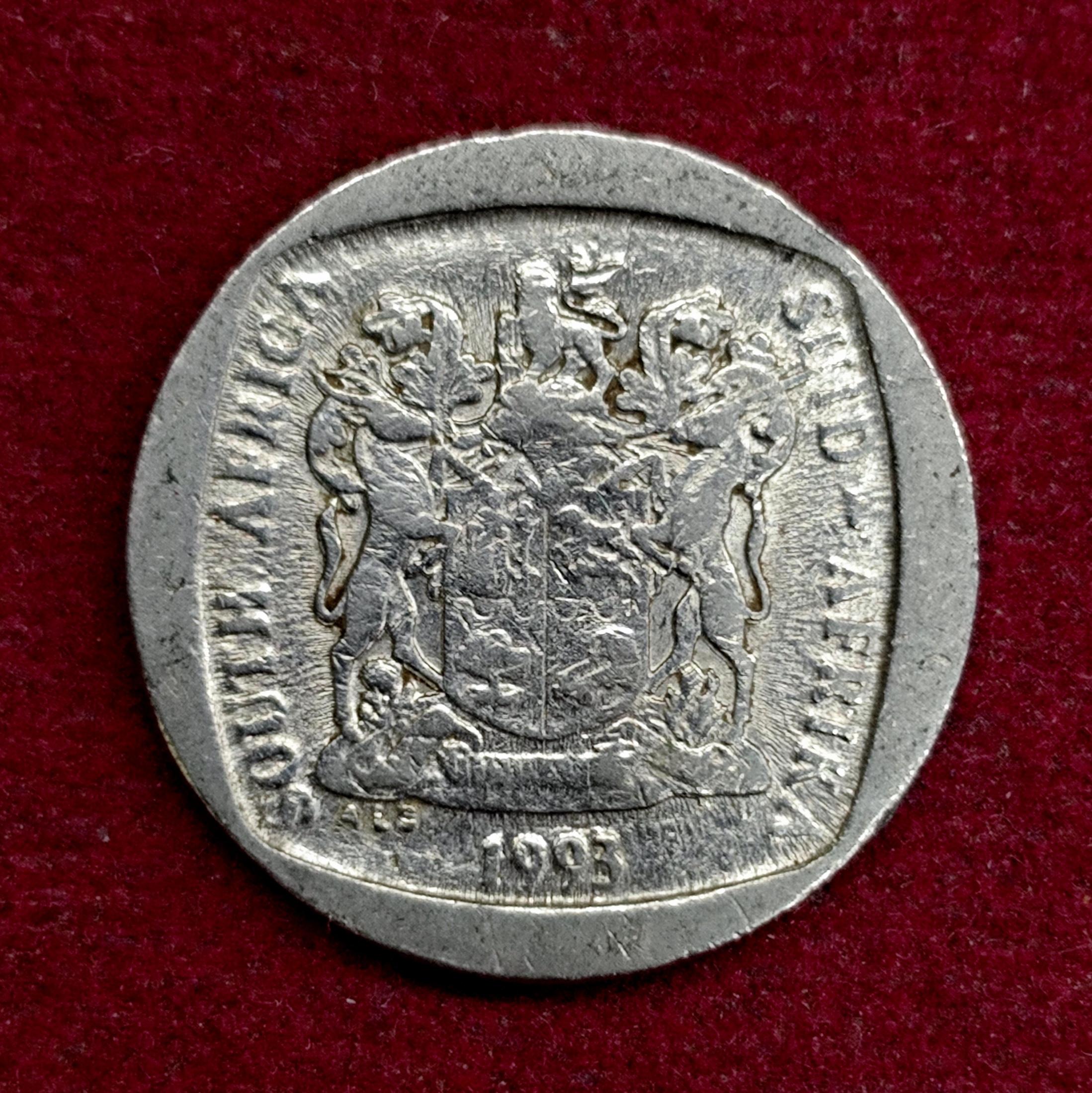 South Africa 1 Rand 1993 Coin