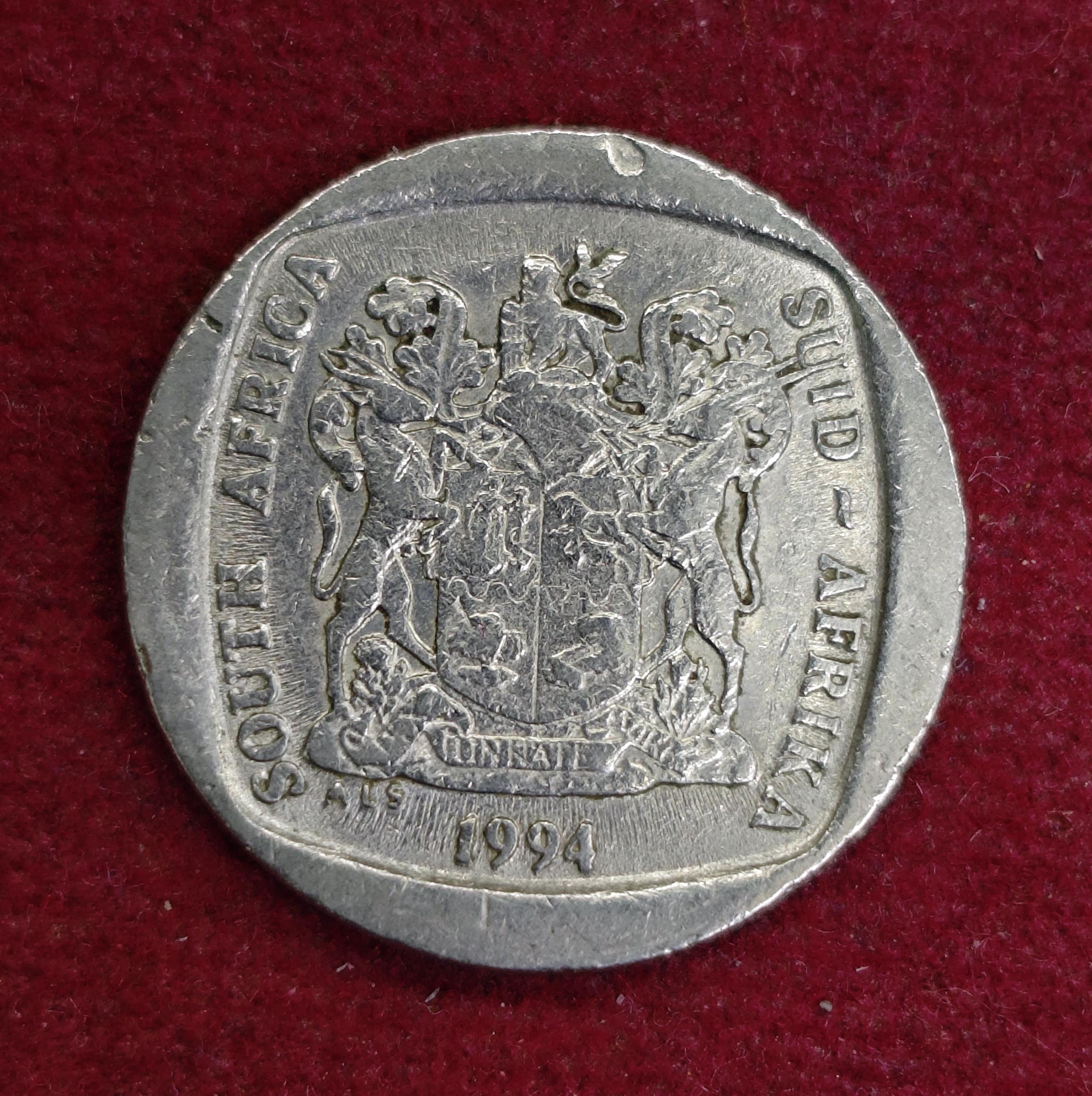 South Africa 1 Rand 1994 Coin