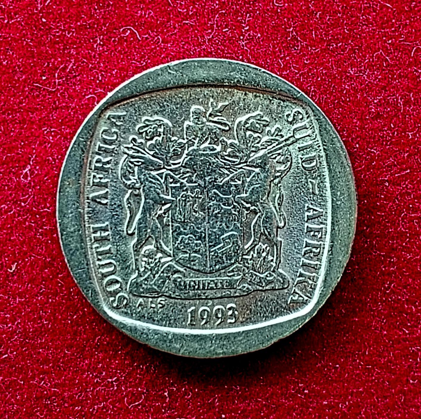 South Africa 1 Rand 1993 Coin
