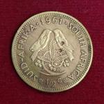 South Africa 1/2 Cent 1st decimal series 1961 Coin