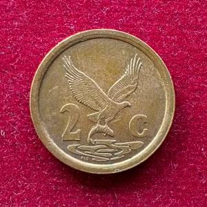 South Africa 2 Cents 1996 Coin