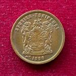 South Africa 2 Cents 1996 Coin
