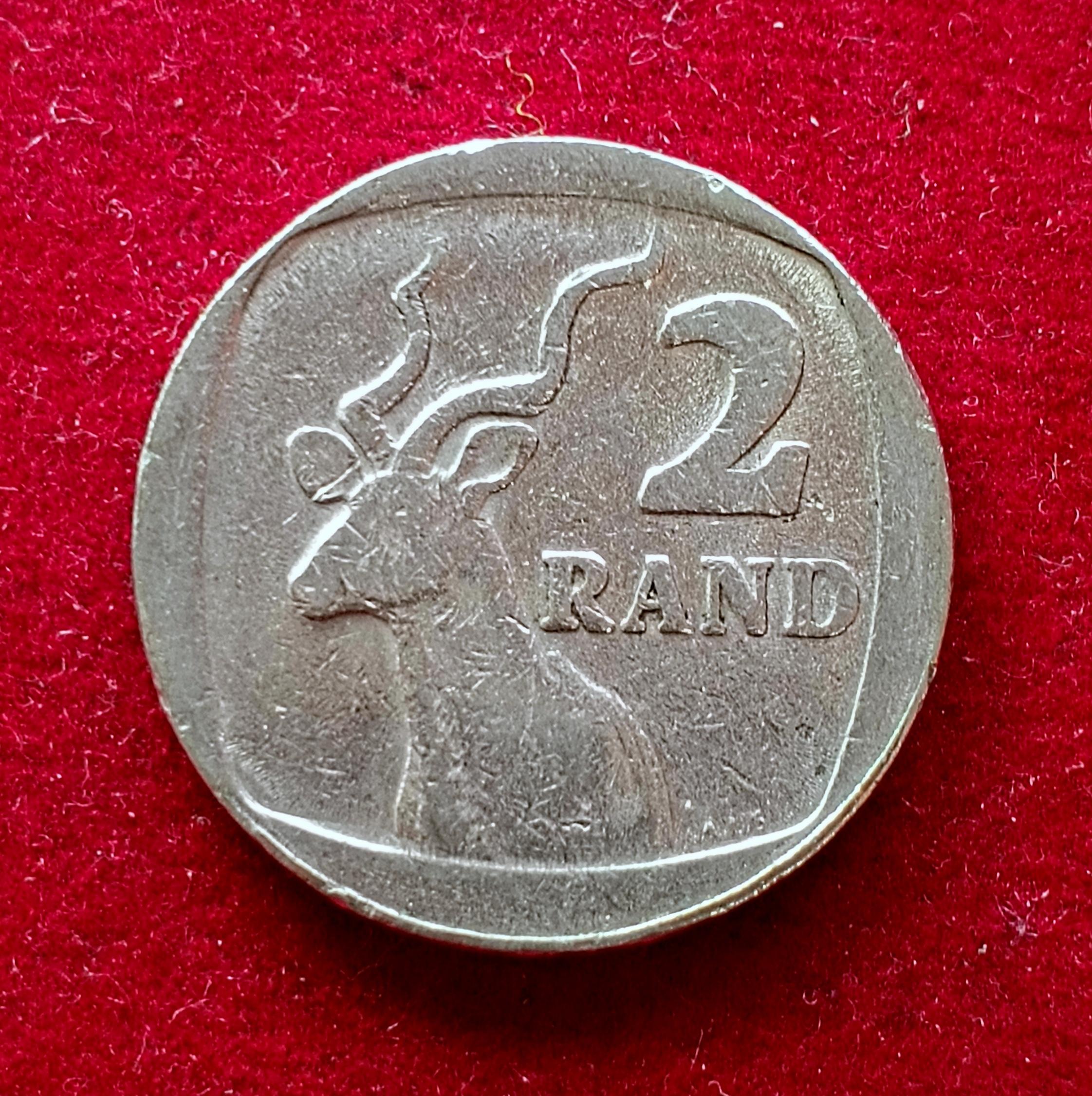 South Africa 2 Rand 1989 Coin