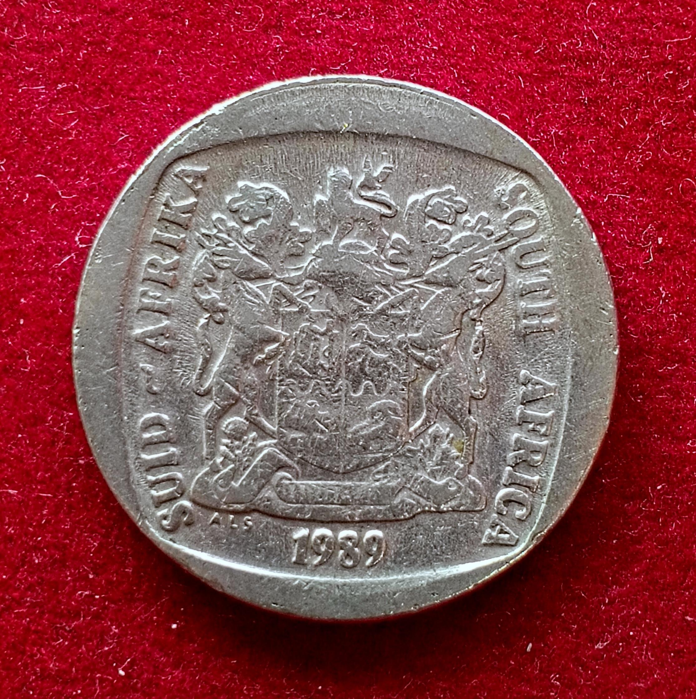 South Africa 2 Rand 1989 Coin