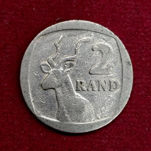 South Africa 2 Rand 1990 Coin