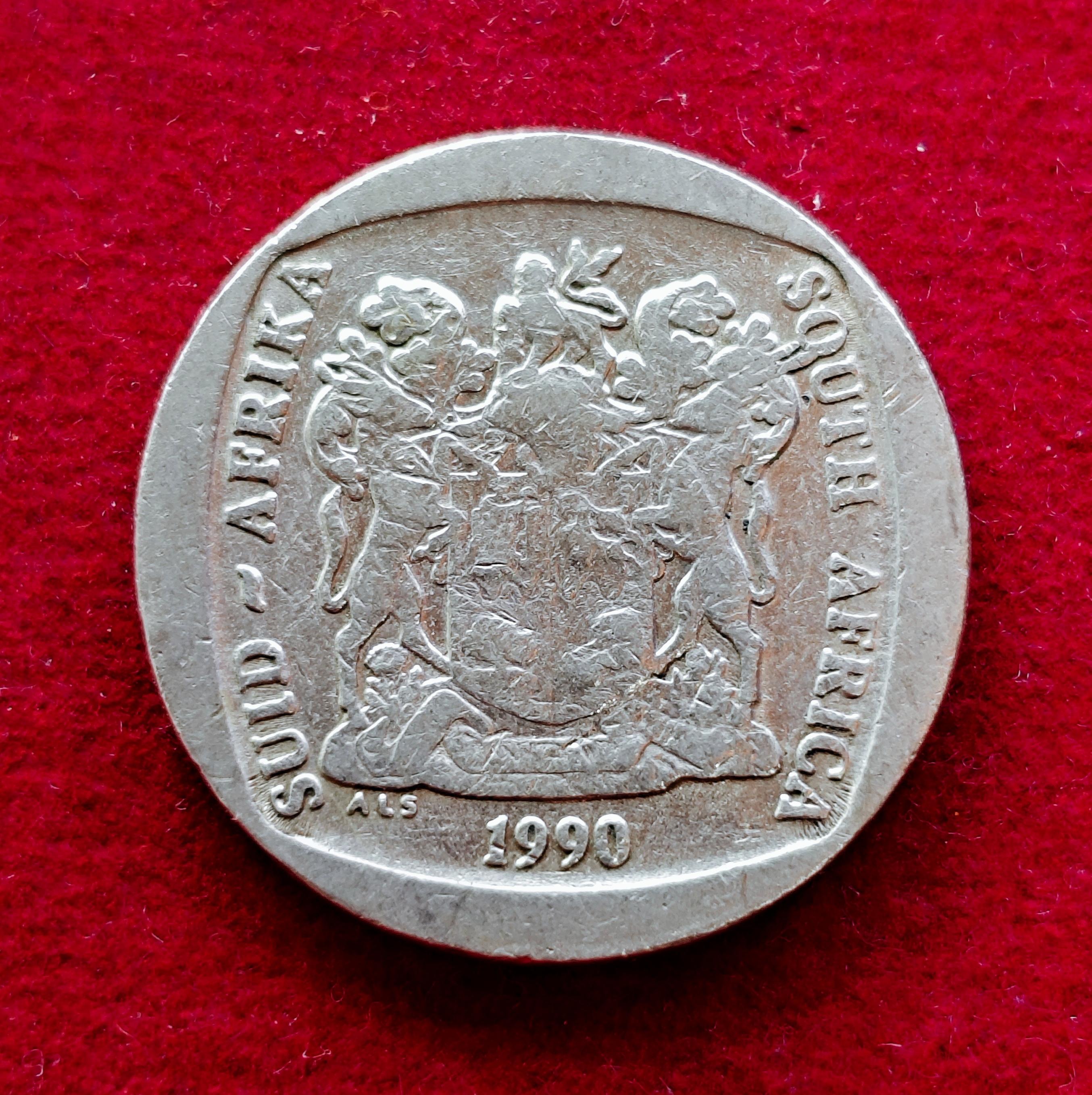 South Africa 2 Rand 1990 Coin