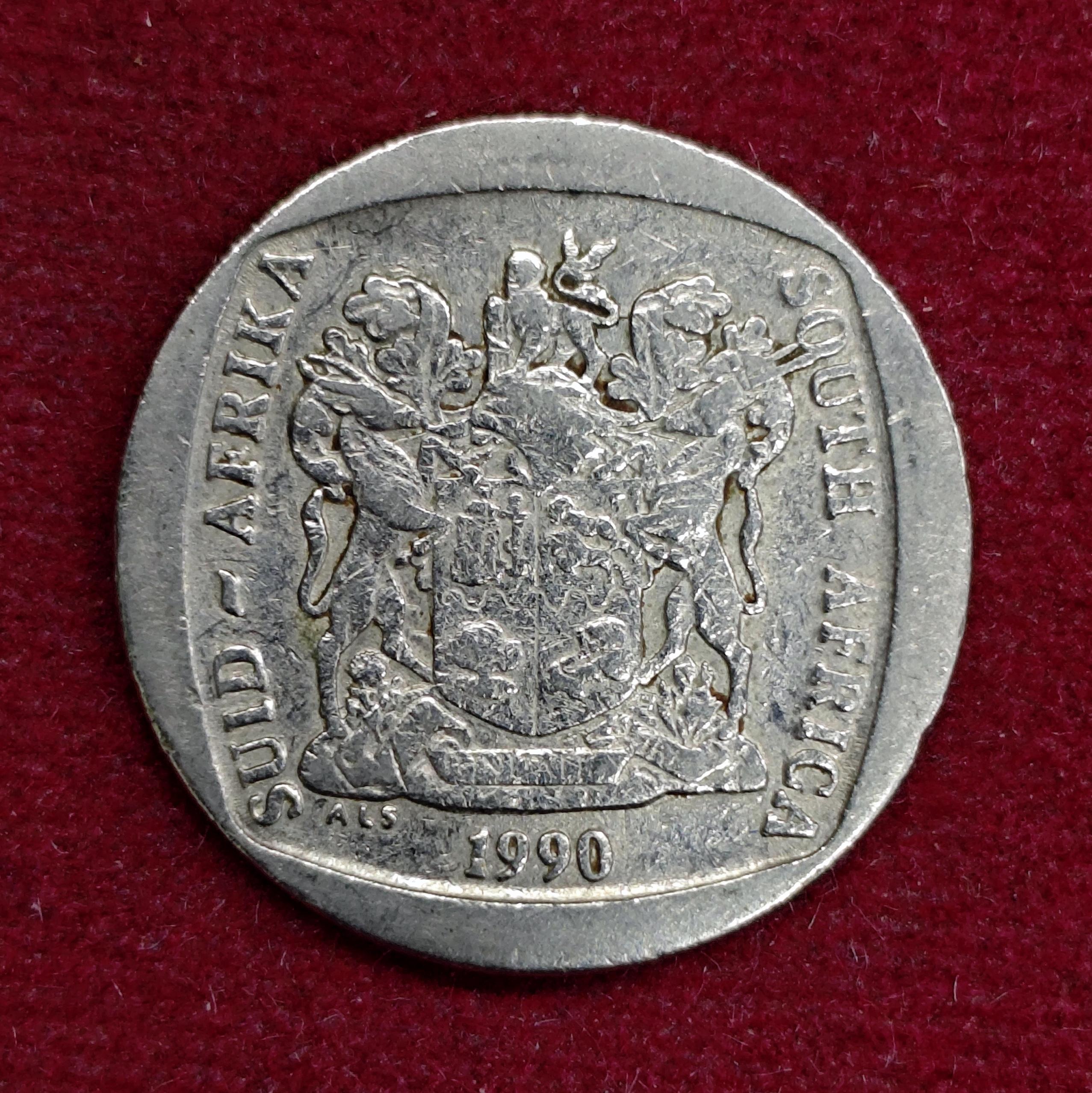 South Africa 2 Rand 1990 Coin