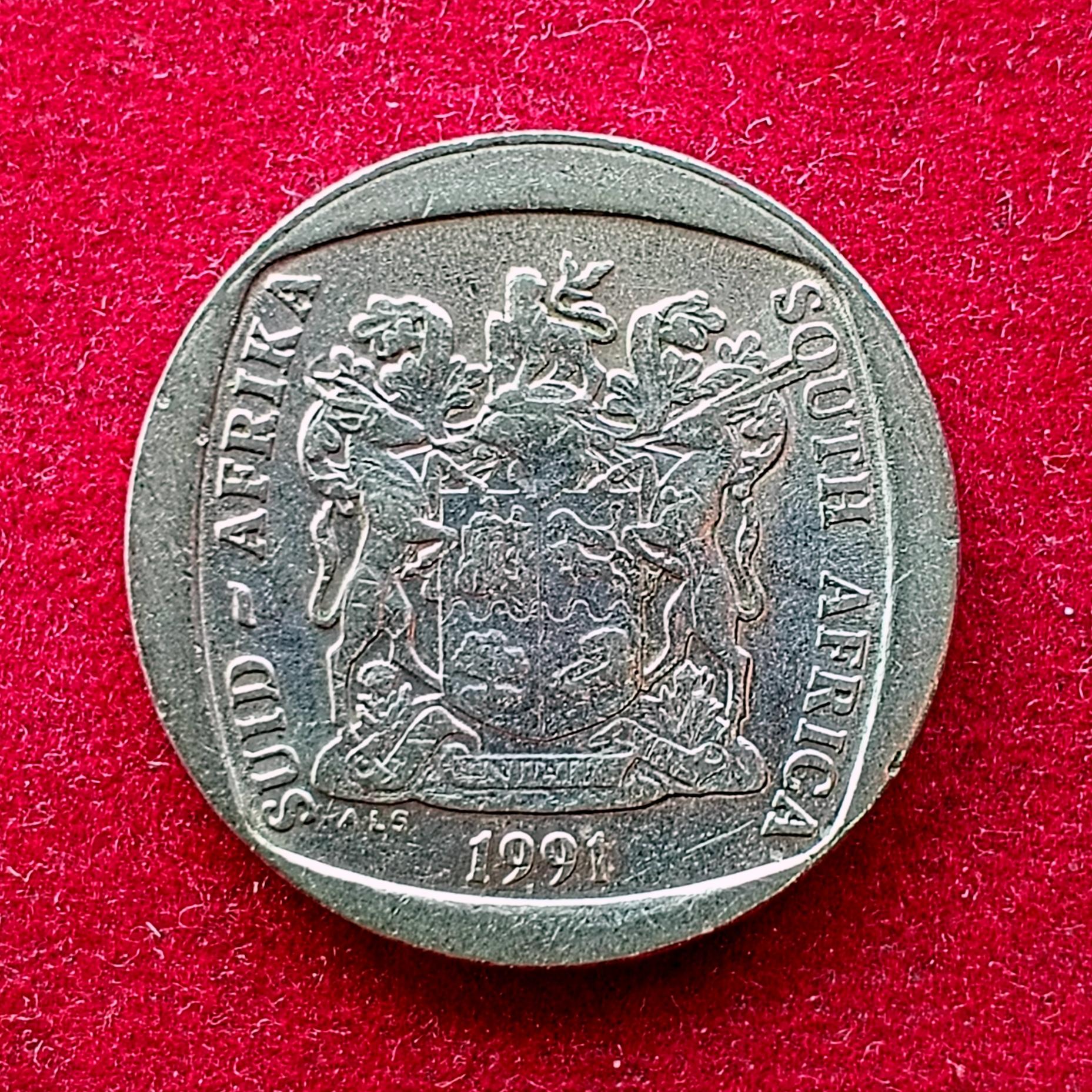 South Africa 2 Rand 1991 Coin