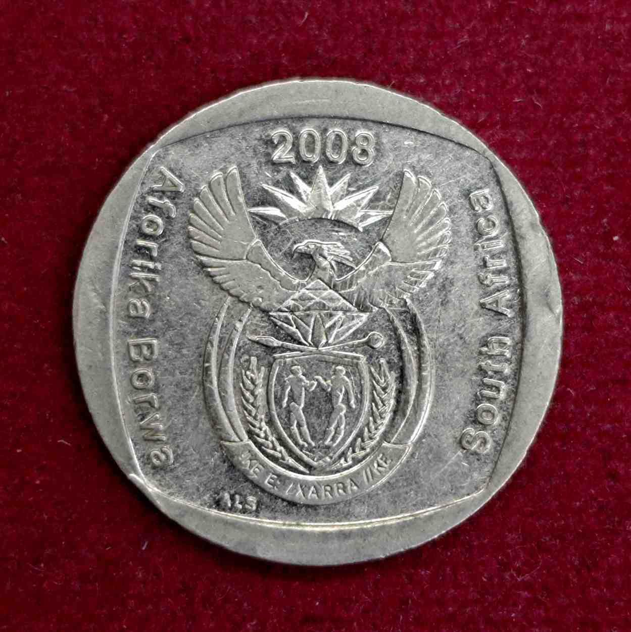 South Africa 2 Rand 2008 Coin