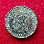 South Africa 20 Cents English Legend - SOUTH AFRICA 1980 Coin