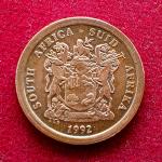 South Africa 5 Cents 1992 Coin