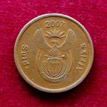 South Africa 5 Cents AFRIKA-DZONGA 2007 Coin