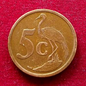 South Africa 5 Cents AFRIKA-DZONGA 2008 Coin