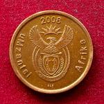 South Africa 5 Cents AFRIKA-DZONGA 2008 Coin