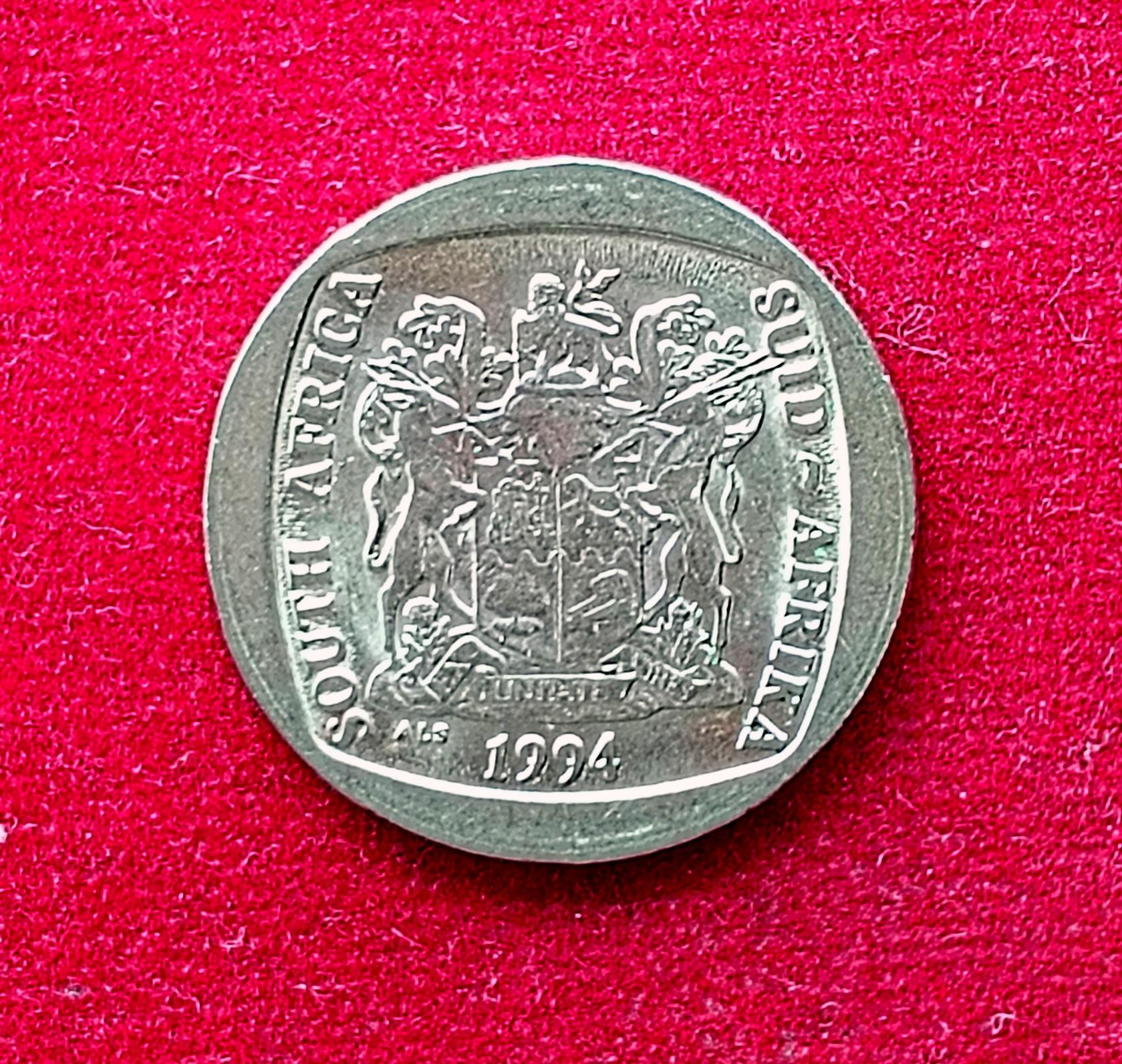 South Africa 5 Rand 1994 Coin