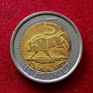South Africa 5 Rand 2004 Coin