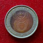 South Africa 5 Rand 2004 Coin
