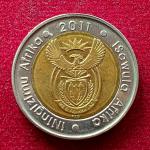South Africa 5 Rand 2011 Coin
