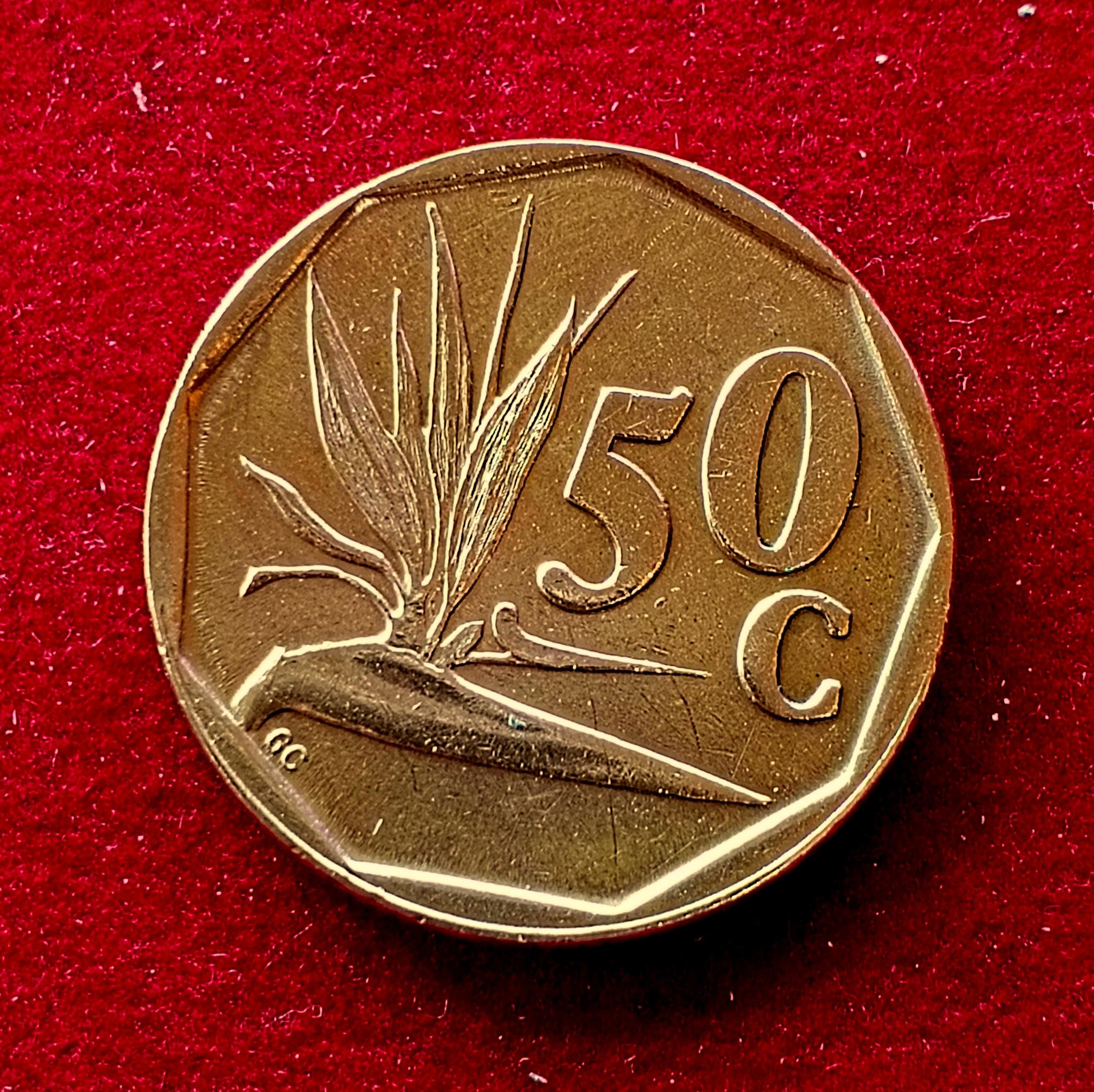 South Africa 50 Cents South Africa 1993 Coin