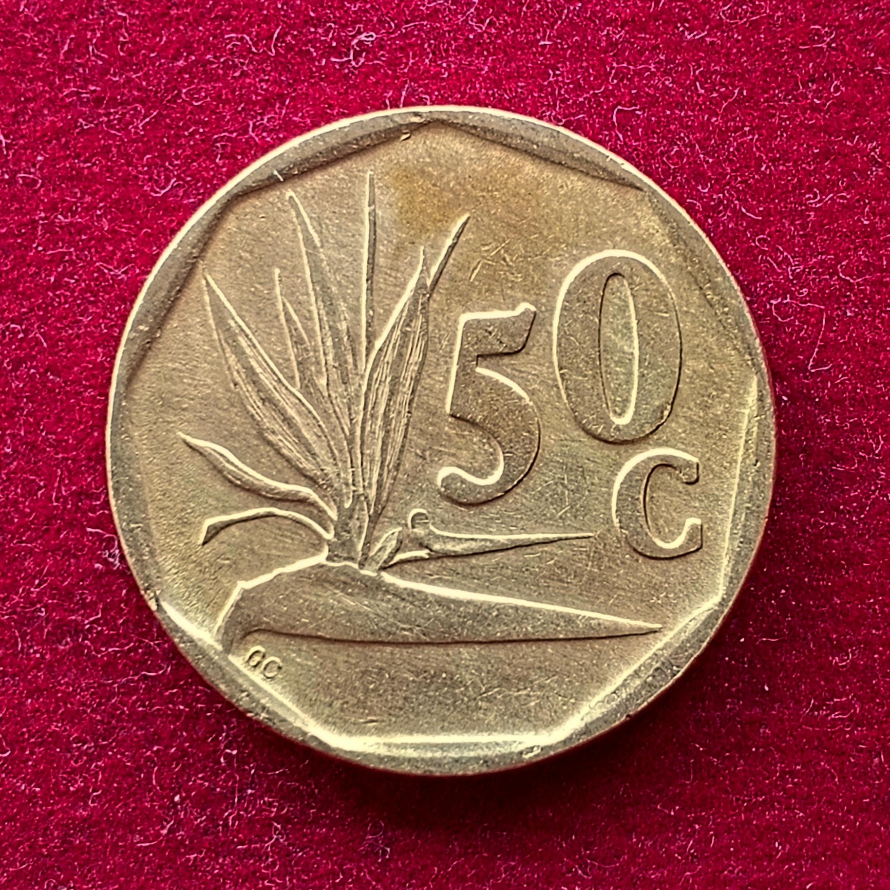 South Africa 50 Cents South Africa 1995 Coin
