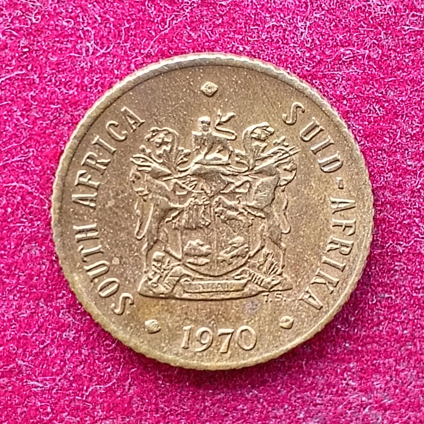 South Africa ½ Cent SOUTH AFRICA - SUID-AFRIKA 1970 Coin
