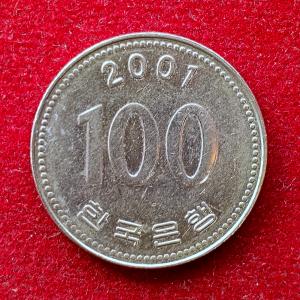 South Korea 100 Won 2001 Coin