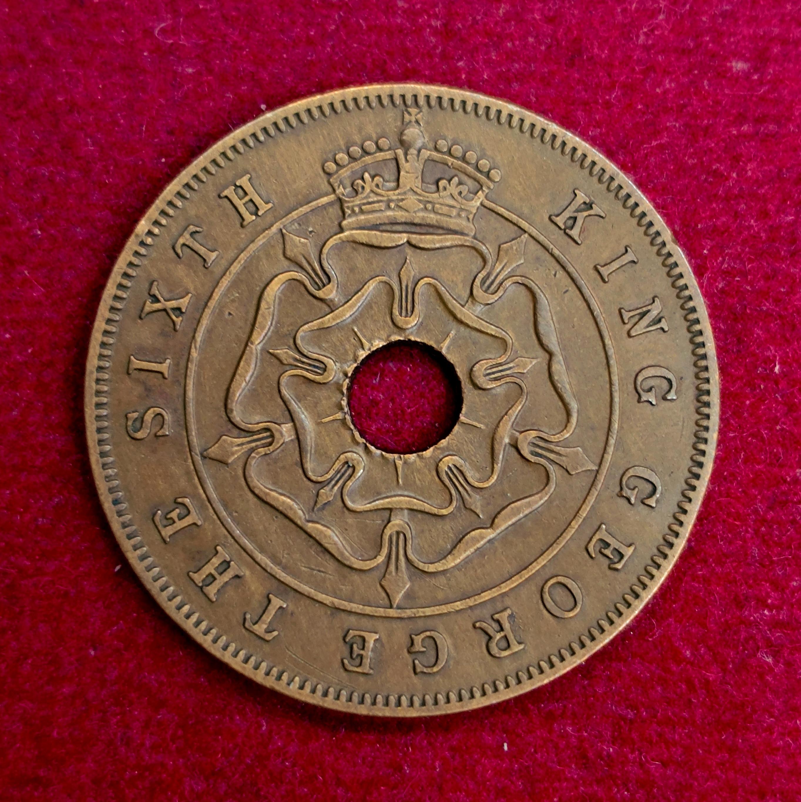 Southern Rhodesia (Zimbabwe) 1 Penny - George VI 1952 Coin