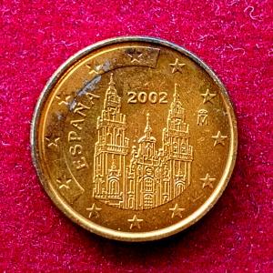 Spain 1 Euro Cent Coin