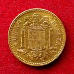 Spain 1 Peseta - Francisco Franco 1953 Coin