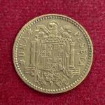 Spain 1 Peseta - Francisco Franco 1963 Coin