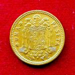 Spain 1 Peseta - Francisco Franco 1966 Coin